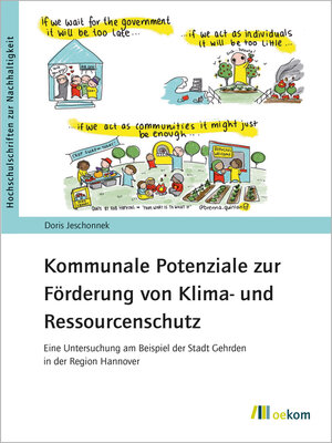 cover image of Kommunale Potenziale zur Förderung von Klima- und Ressourcenschutz